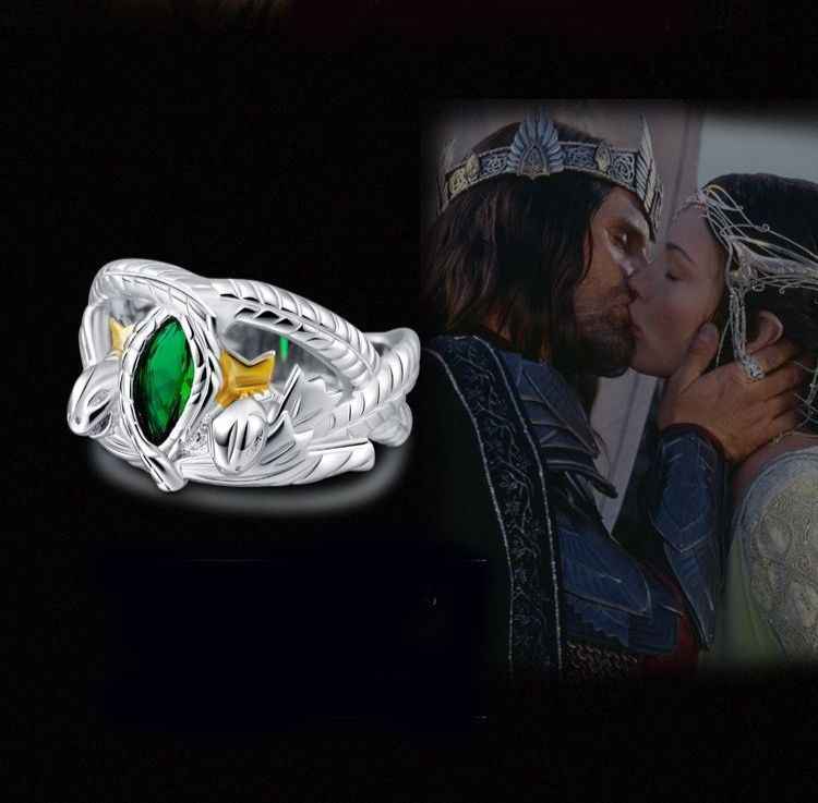 925 Sterling Silver Aragorns Ring of Barahir Silver from The Lord of The Rings, Two Snake Crown Ring, Aragorn King Of Gondor - Image 7