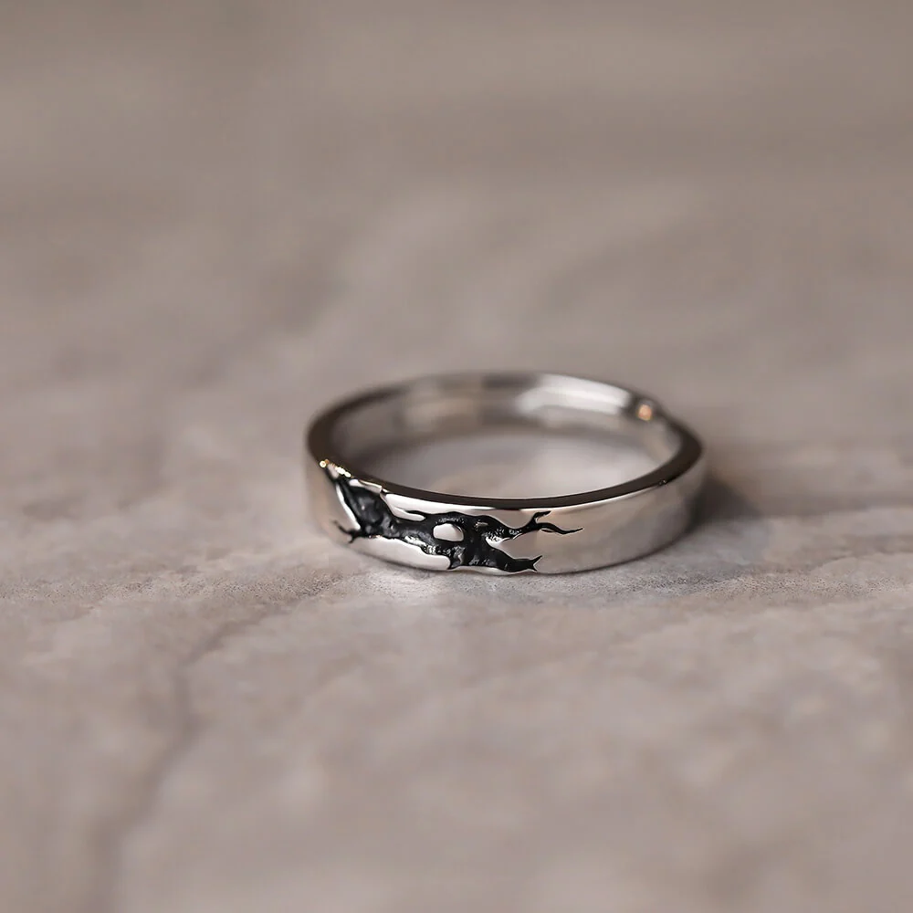 Till End of Day Enamel Matching Rings - Image 4