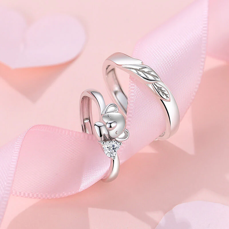 Koala Bear & Tree Matching Rings - Image 3