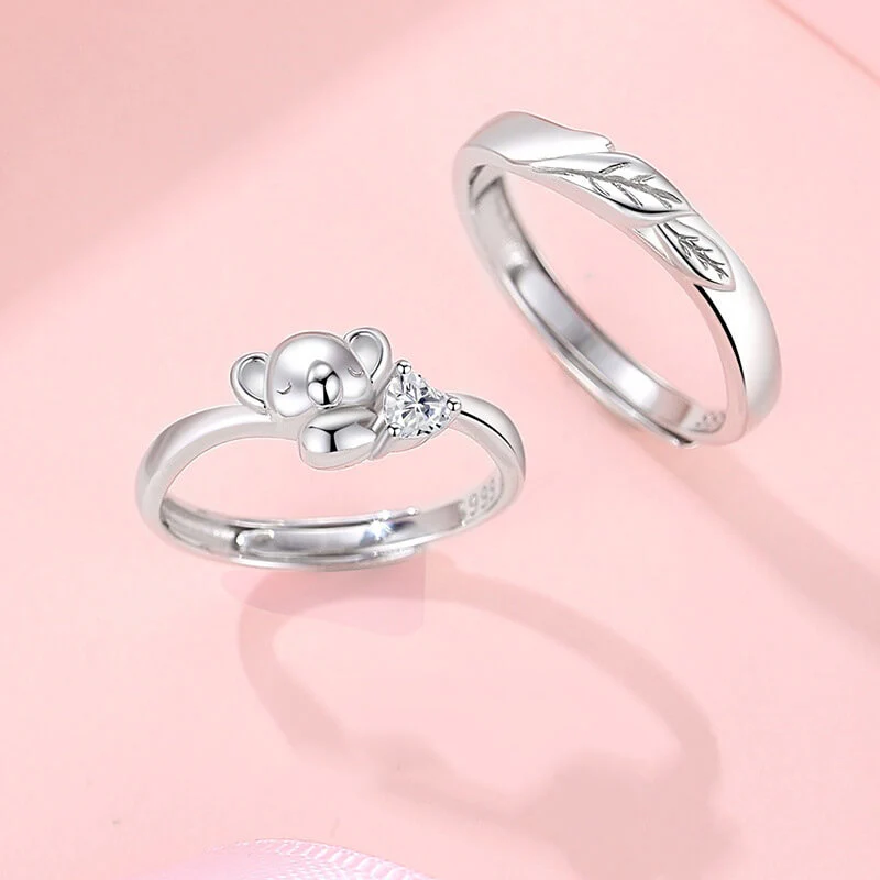 Koala Bear & Tree Matching Rings - Image 4