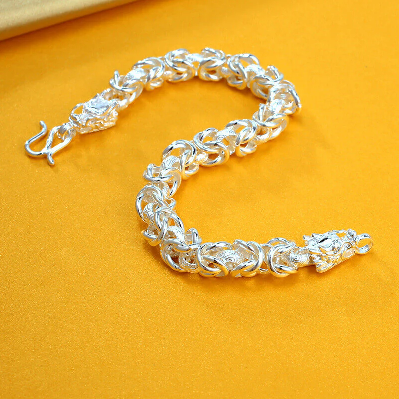 Majestic Dragon Head Bracelet - Image 3