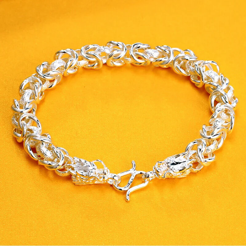 Majestic Dragon Head Bracelet - Image 4