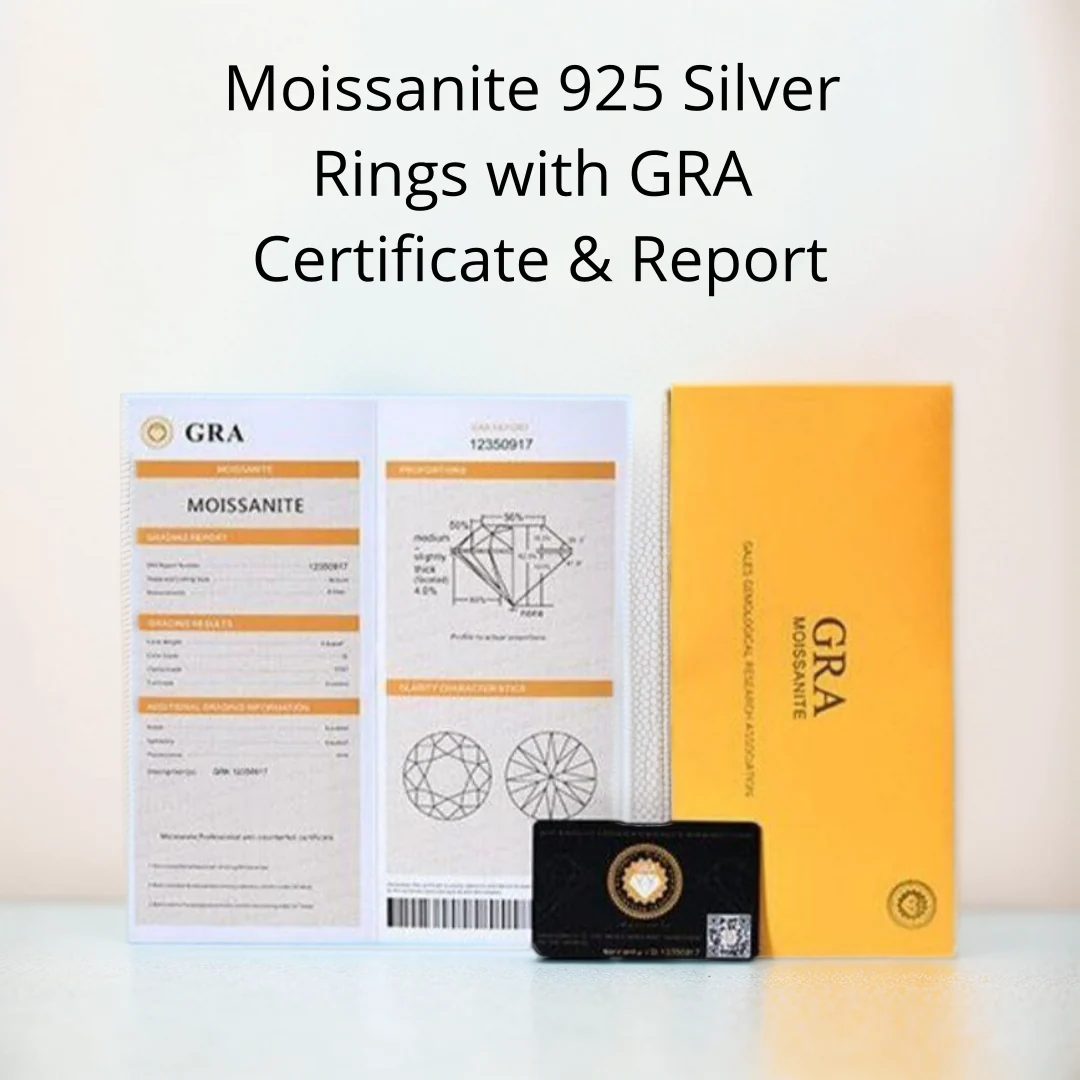 Certified Moissanite Men's Classic Band - Image 5