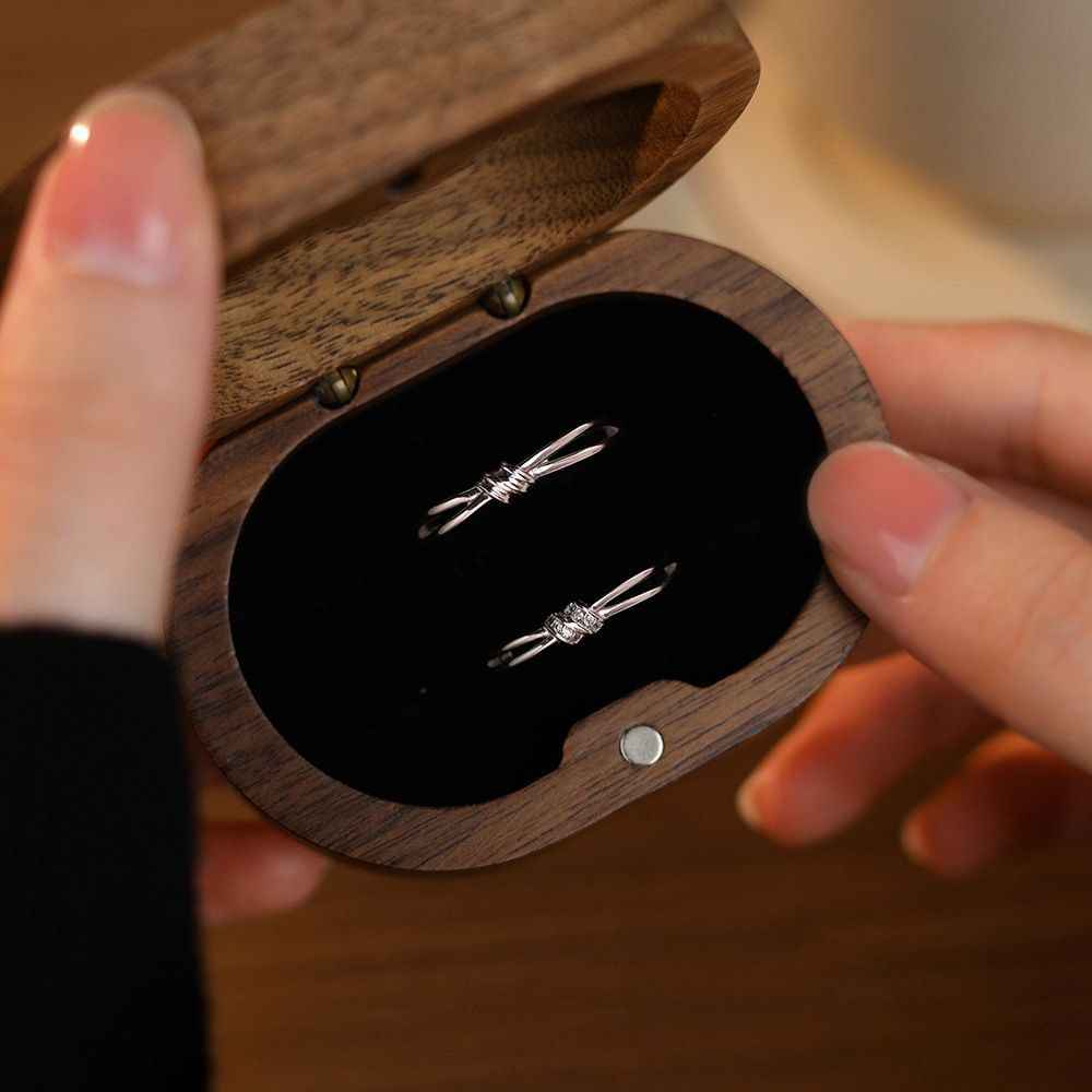 Engagement Rings for Couples - Lover's Knot Ring - Image 4