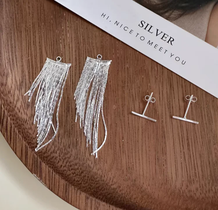 Fringe Tassel Earrings - Image 4