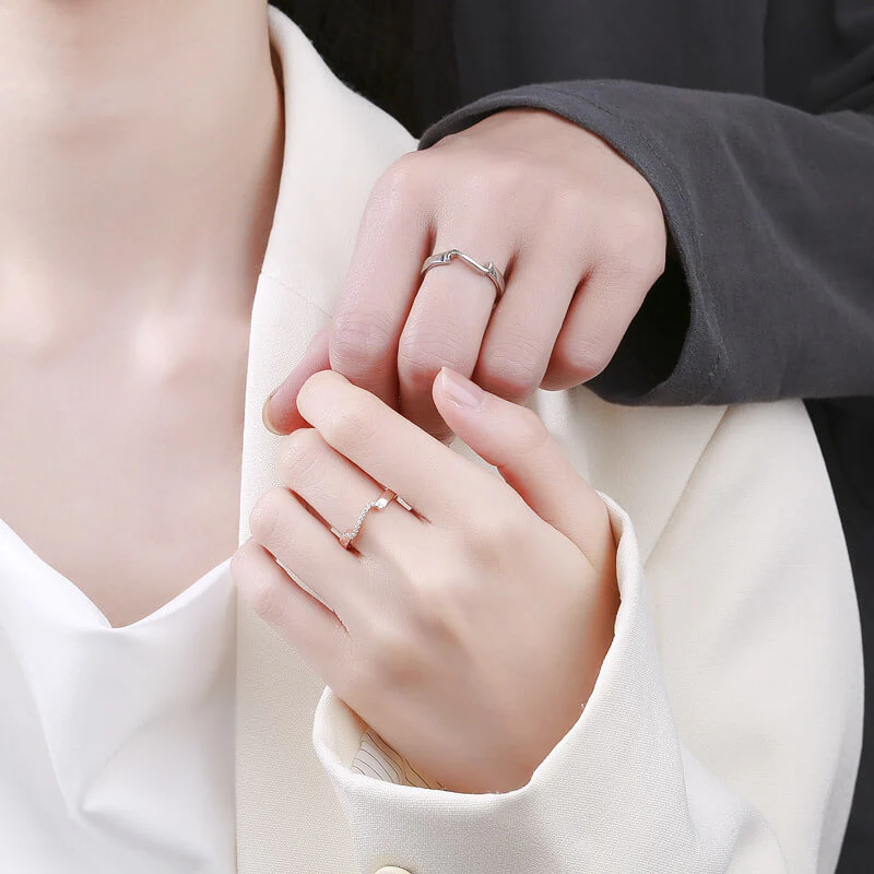 Infinity Sun & Moon Matching Ring - Image 5