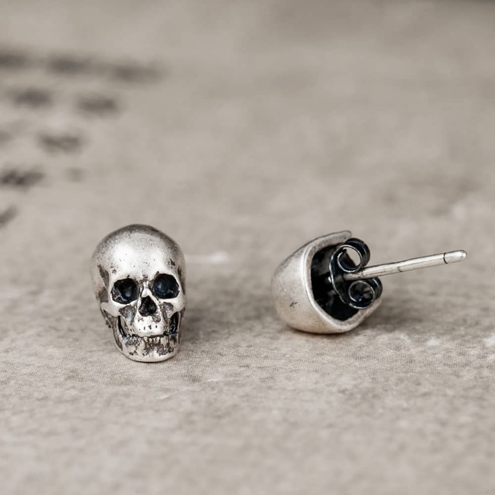 Miniature Skull Earrings - Image 3