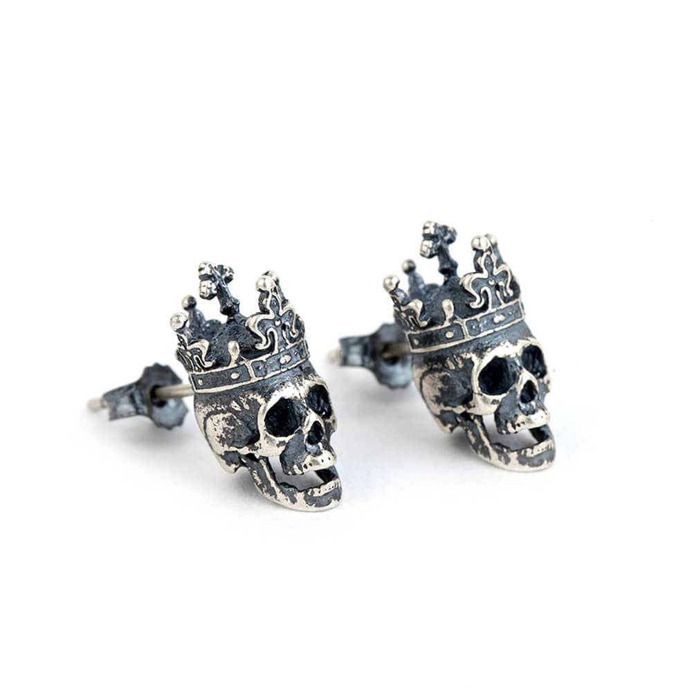 Miniature Skull Earrings - Image 4